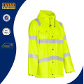 Wasserdichte Hi Vis Jacken 300d Oxford Leichte Regenjacke